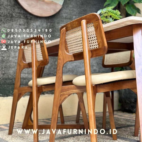 Mirota • Dining Set Jati - Image 4