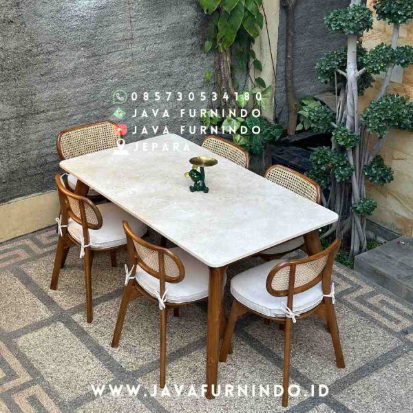 Lusi • Dining Set Jati - Image 2