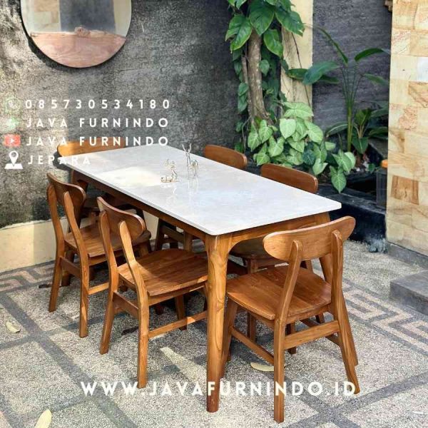 Rafa • Dining Set Jati