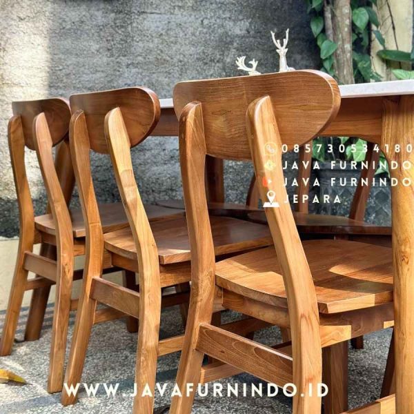 Rafa • Dining Set Jati - Image 3