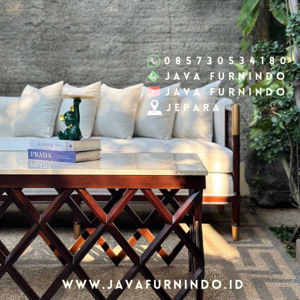 Sadewa • Sofa Jati Modern - Image 4