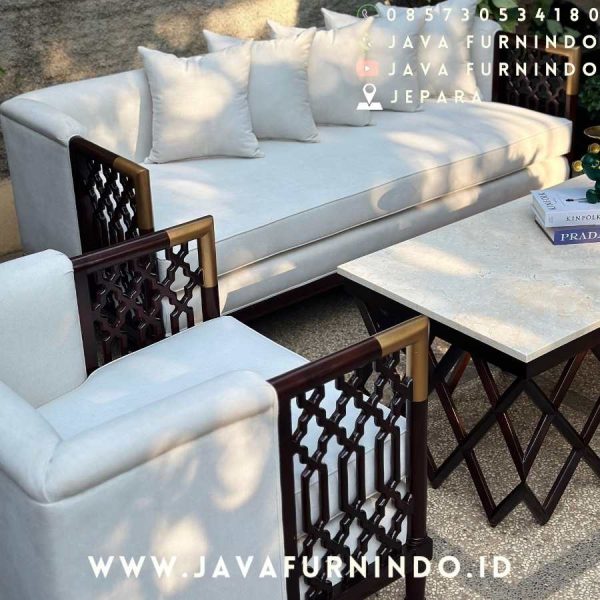 Sadewa • Sofa Jati Modern - Image 3