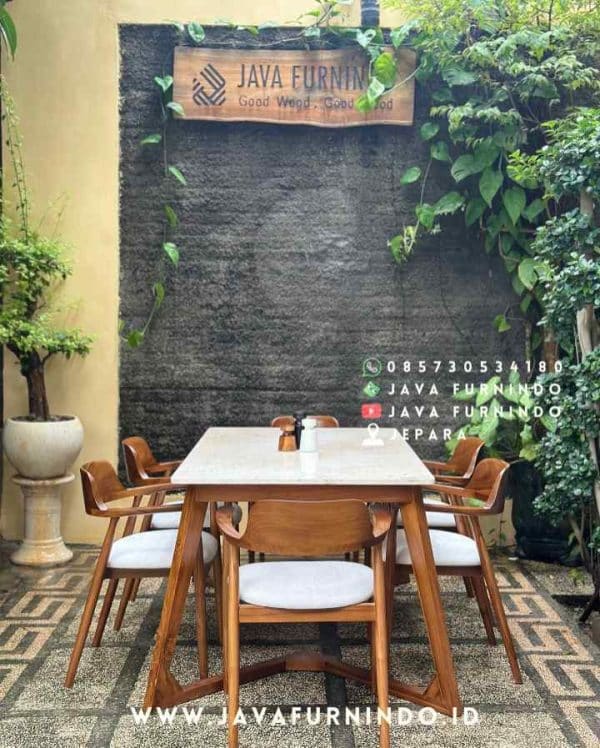 Hiroshi • Dining Set Marmer - Image 2
