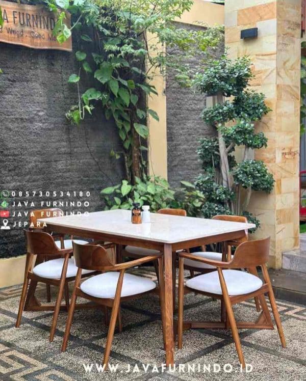 Hiroshi • Dining Set Marmer - Image 3