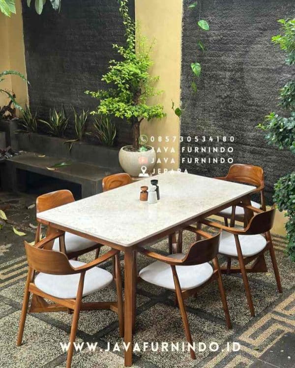 Hiroshi • Dining Set Marmer