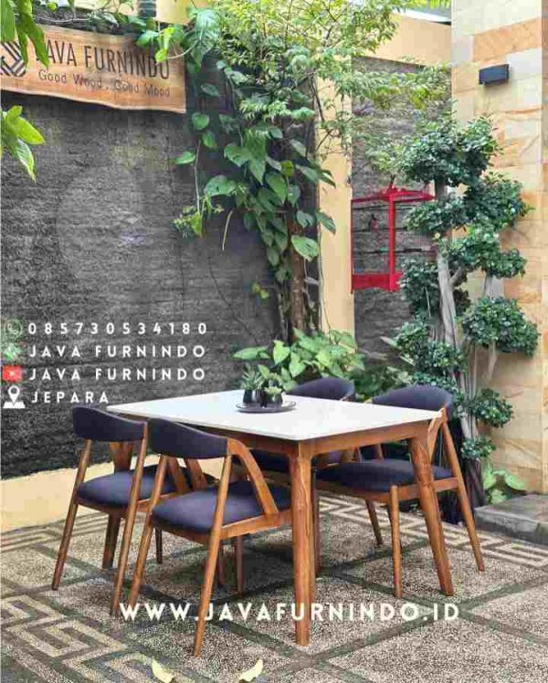 Andra • Dining Set Jati - Image 2