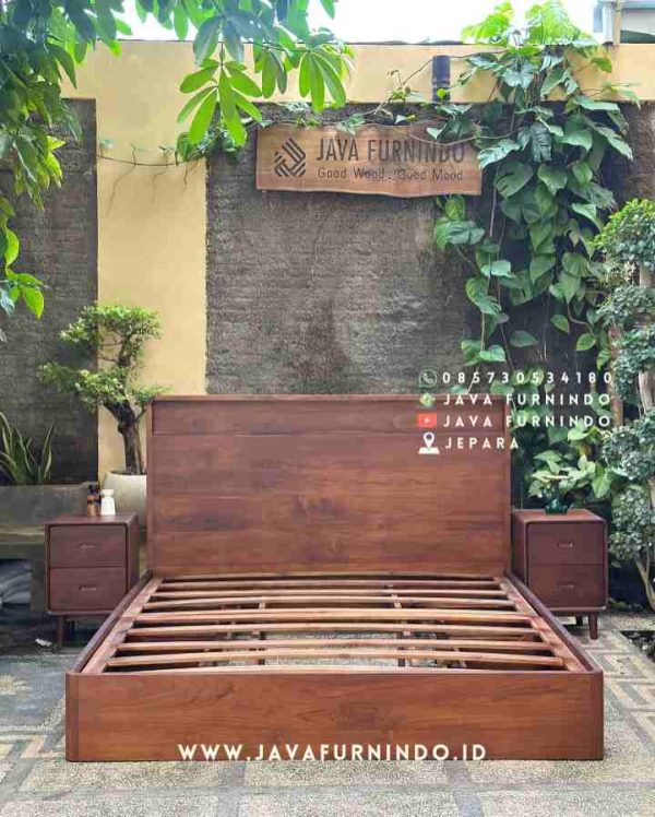 Bed Frame & Bed Side