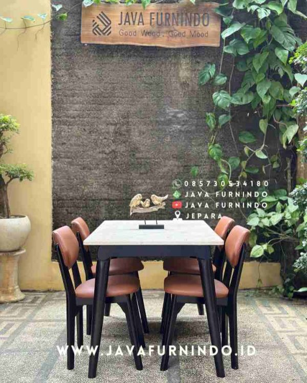 Dining Set Top Marmer