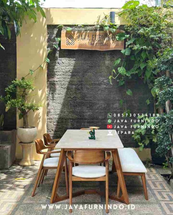 Hiro • Dining Set Jati - Image 2