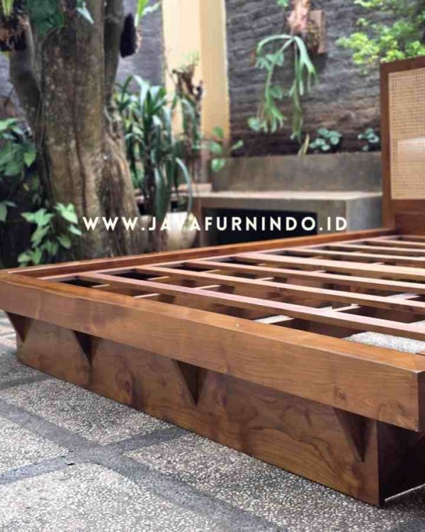 Alpha • Bed Frame Jati - Image 3