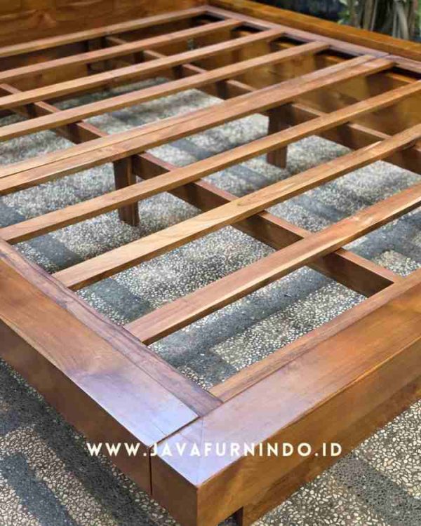 Alpha • Bed Frame Jati - Image 5