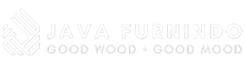 Java Furnindo logo tags putih com 350x100